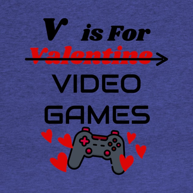 V isn't just for Valentine's Day, it's also for video games! by Oliverwillson